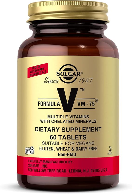 Solgar Formula Vm-75 60 Tablets