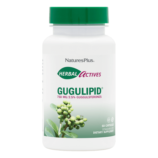 NaturesPlus Herbal Actives Gugulipid¨ Capsules