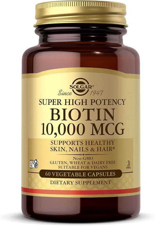 Solgar Biotin 10,000Mcg 60 Capsule