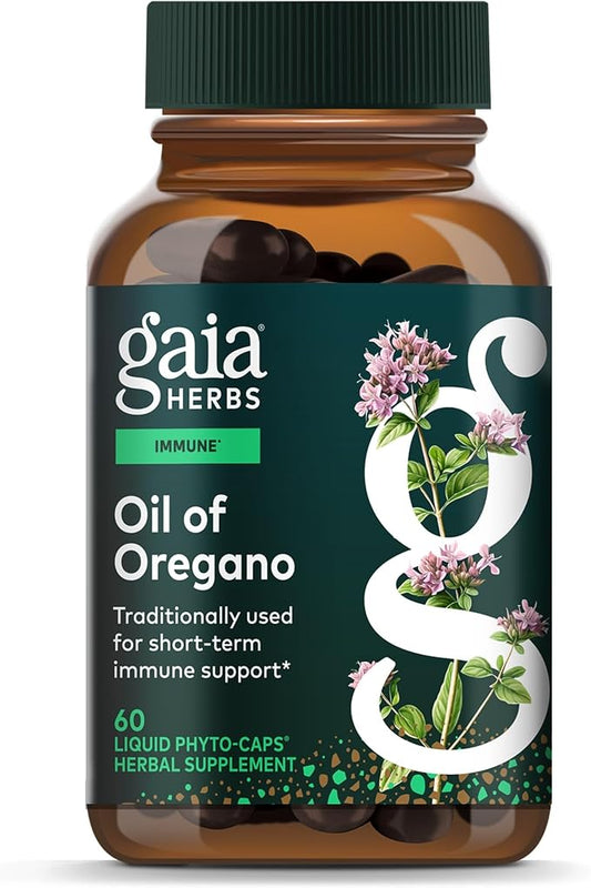 Gaia Herbs Oil Of Oregano 60 Capsules