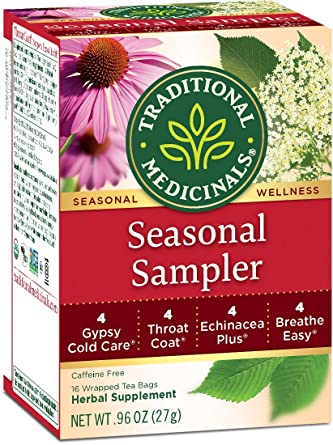 TRADITIONAL MEDICINALS TEA COLD-SEASON SAMPLER