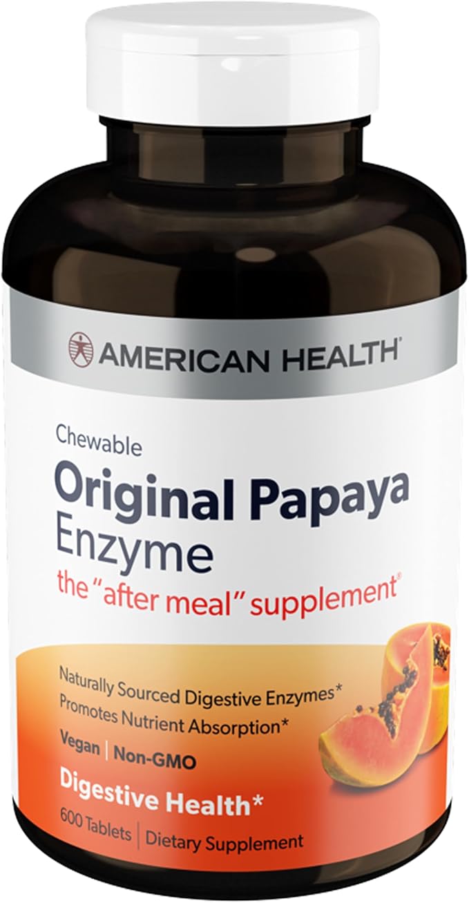 AMERICAN HEALTH ORIGINAL PAPAYA ENZYME 600 TABLET