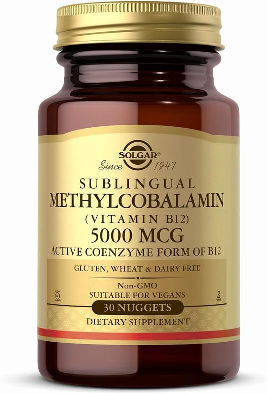 Solgar Methylcobalamin B12 5000Mcg 30Ct