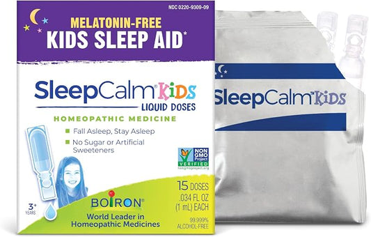 Boiron Sleepcalm Kids Liquid Doses Sleep Aid