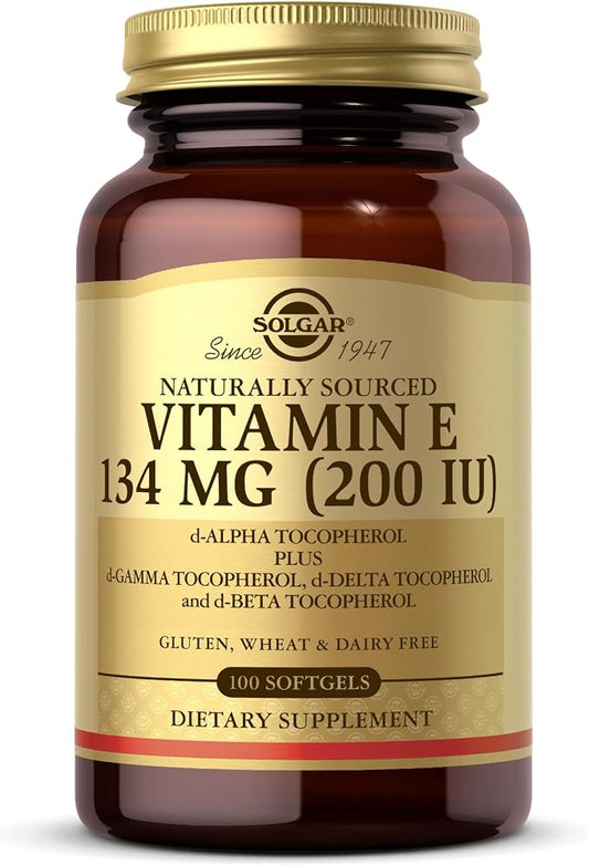 Solgar Vitamin E Mixed 200 Iu 100 Softgel