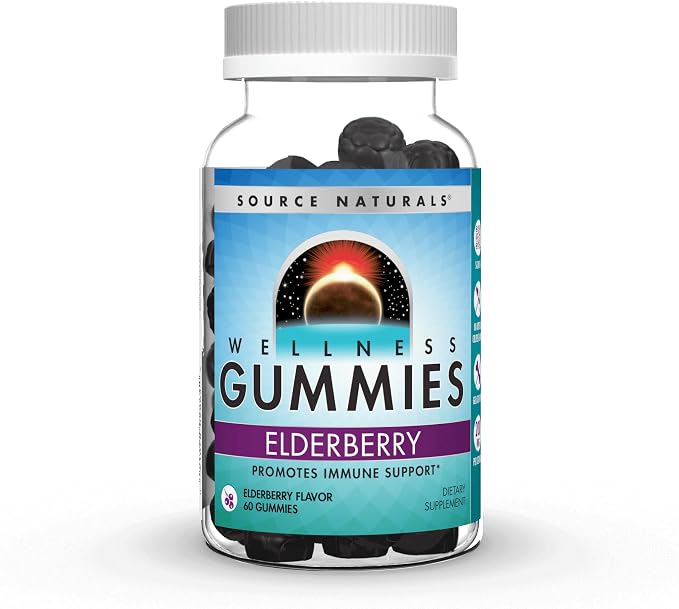 Source Naturals Wellness Elderberry 60 Gummies
