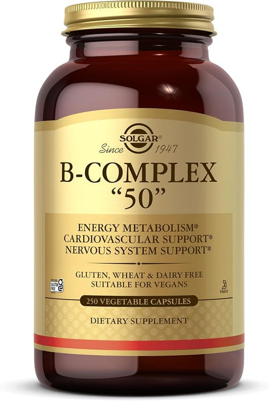 Solgar Vitamin B-Complex "50" Veg Capsule