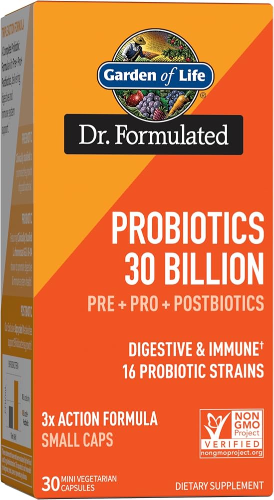 GARDEN OF LIFE PROBIOTICS 30BILLION 30CAPSULES