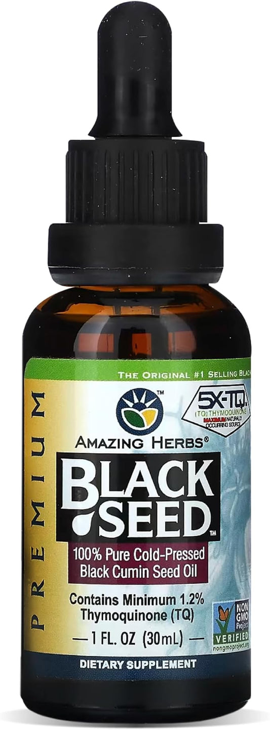 Amazing Herb Black Seed Oil 1OZ