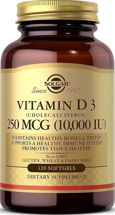 Solgar Vitamin D3 10,000Iu 120 Softgel