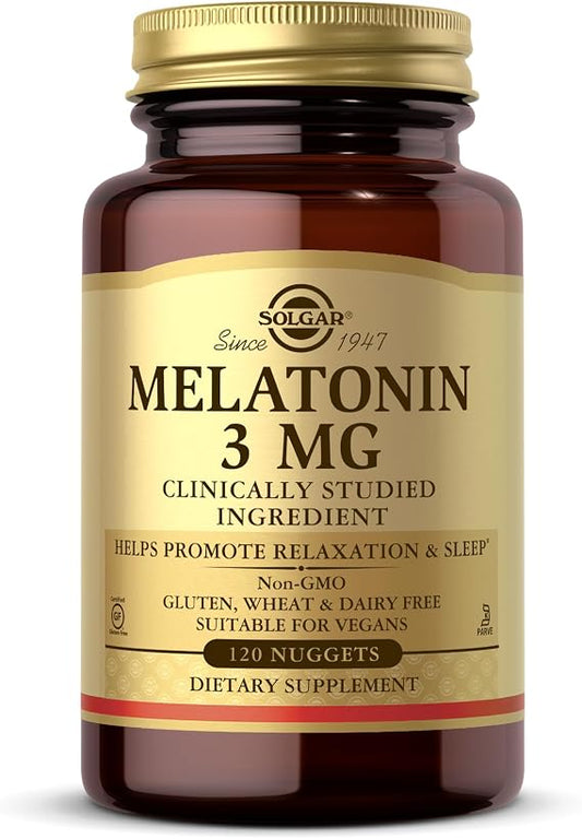Solgar Melatonin 3Mg 120 Nuggets