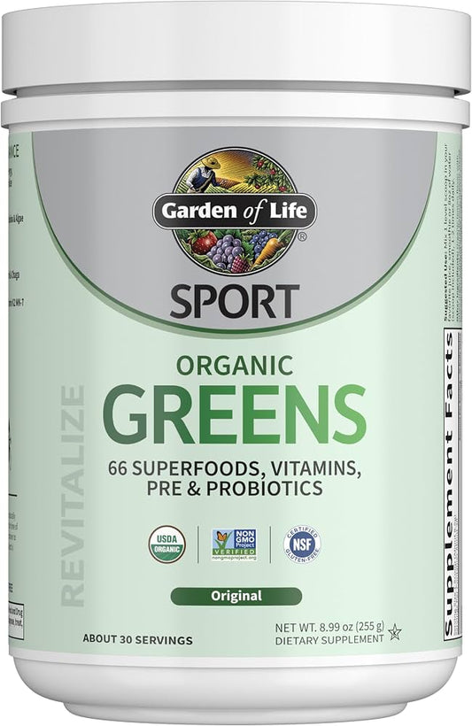 GARDEN OF LIFE GREENS SPORT 8.99 OZ