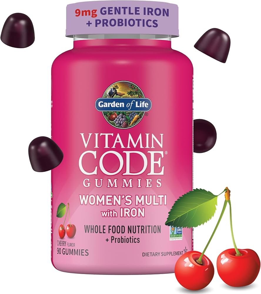 GARDEN OF LIFE VITAMIN CODE WOMENS MULTI 90 GUMMIES