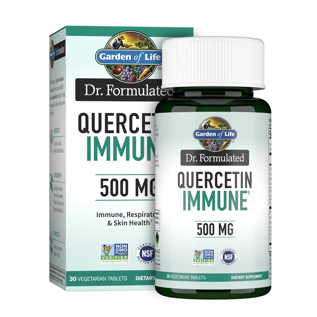 GARDEN OF LIFE QUERCETIN IMMUNE 500 MG 30VCAPS