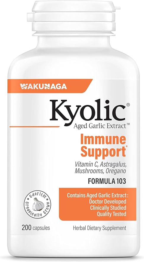 Kyolic Formula #103 Immune Support 200 Capsule