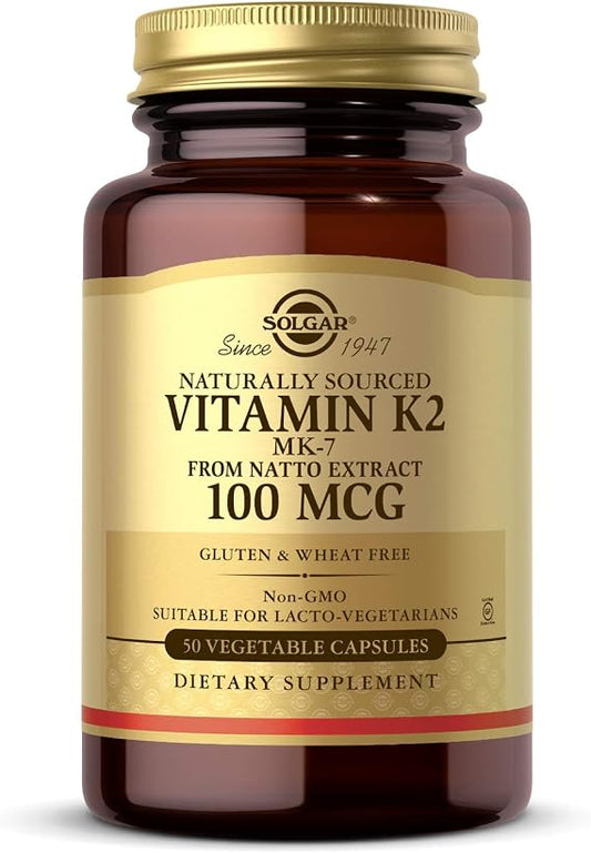Solgar Vitamin K2 50 Veg Capsules
