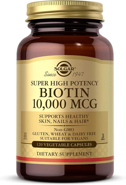 Solgar Biotin 10,000Mcg 120 Capsule