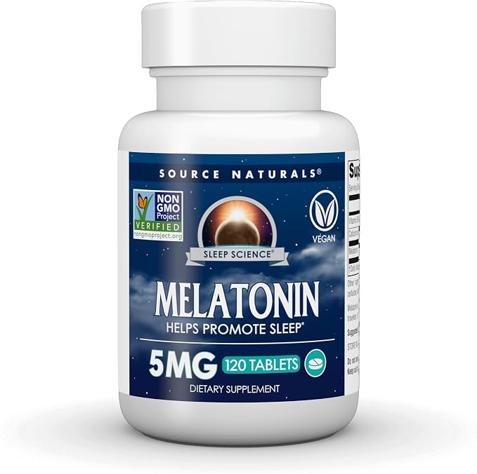 Source Naturals Melatonin 5mg 120 Tablets