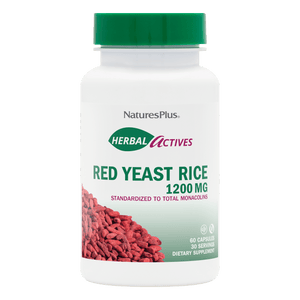 NaturesPlus Herbal Actives Red Yeast Rice Capsules