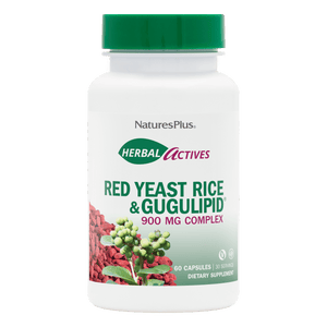 NaturesPlus Herbal Actives Red Yeast Rice/Gugulipid® Capsules