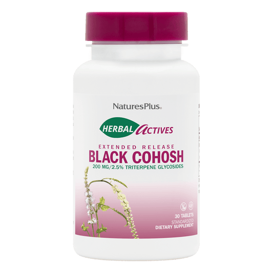 NaturesPlus Herbal Actives Black Cohosh Extended Release Tablets