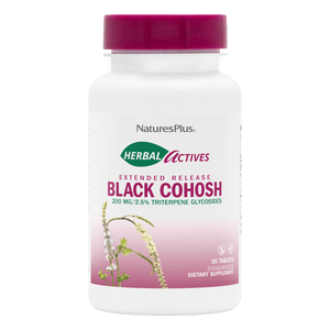 NaturesPlus Herbal Actives Black Cohosh Extended Release Tablets