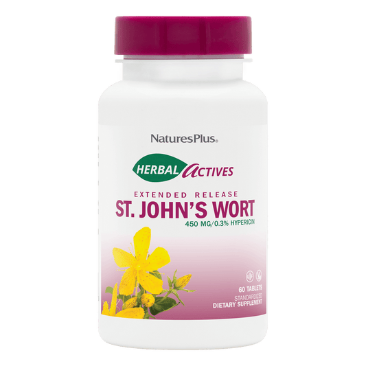 NaturesPlus Herbal Actives St. John's Wort 450 mg Extended Release Tablets
