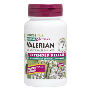 NaturesPlus Herbal Actives Valerian Extended Release Tablets
