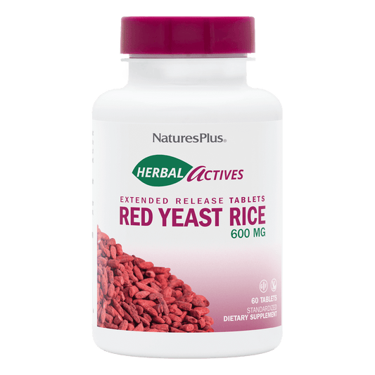 NaturesPlus Herbal Actives Red Yeast Rice Extended Release Tablets