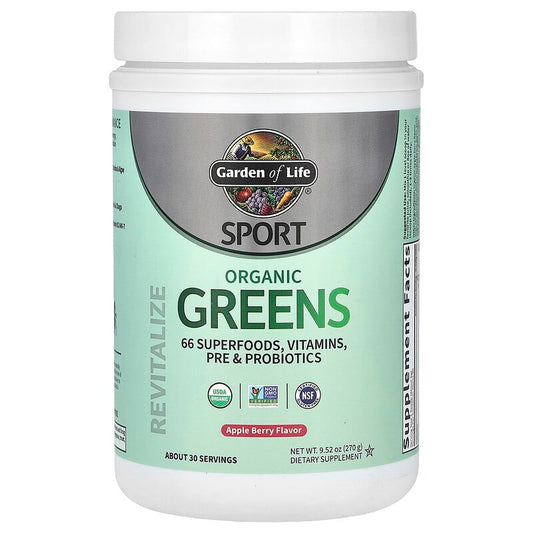 GARDEN OF LIFE GREENS APPLE/BERRY