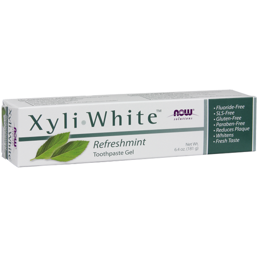NOW XYLIWHITE™ REFRESHMINT TOOTHPASTE GEL