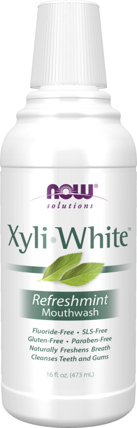 NOW XYLIWHITE™ REFRESHMINT MOUTHWASH
