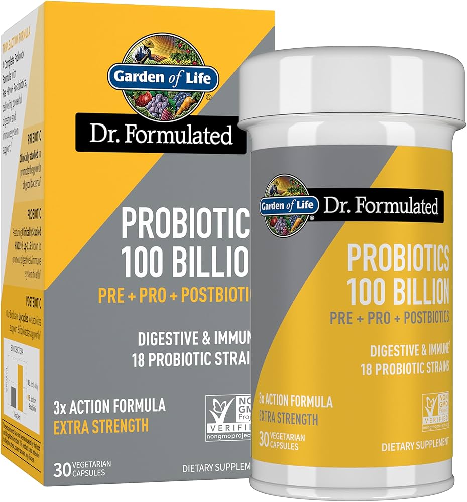 GARDEN OF LIFE DR. FORMULATED PROBIOTICS 100BIL 30CT