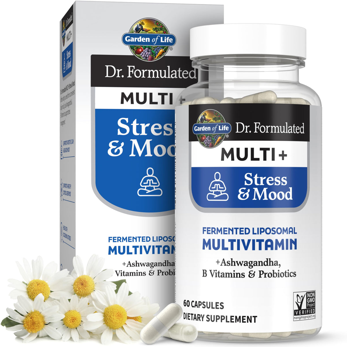 GARDEN OF LIFE MULTI PLUS STRESS 60 CAPSULES
