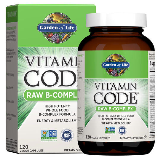 GARDEN OF LIFE VITAMIN CODE RAW B-COMPLEX120 CAPSULE