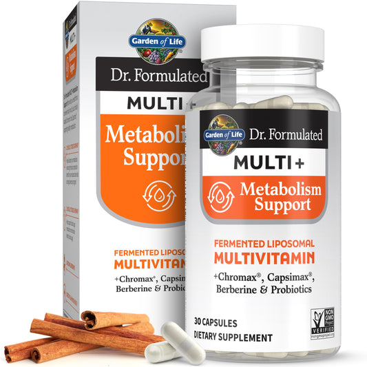 GARDEN OF LIFE MULTI PLUS METABOLISM 30 CAPSULES