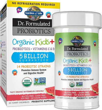 GARDEN OF LIFE DR. FORMULATED PROBIOTIC KIDS WATERMELON