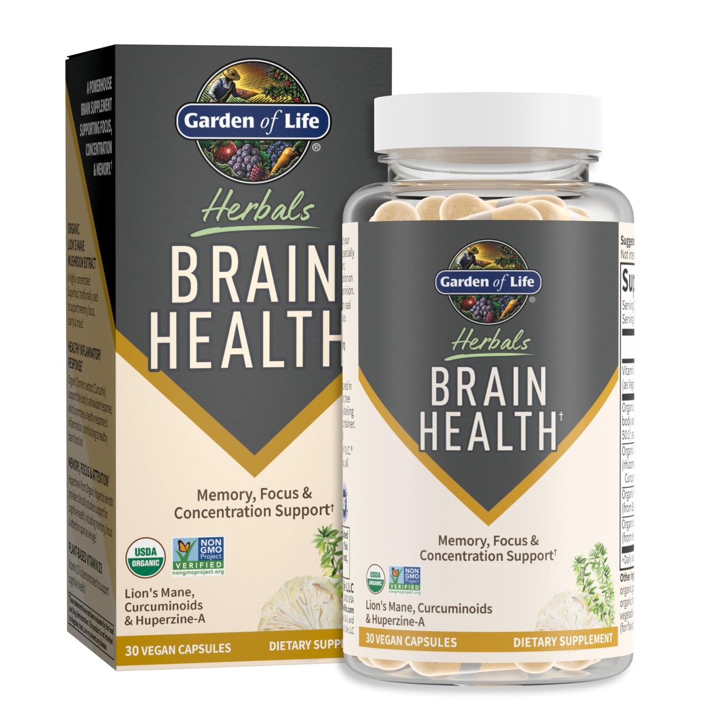 GARDEN OF LIFE BRAIN HEALTH