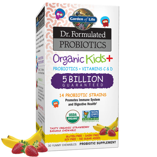 GARDEN OF LIFE DR. FORMULATED PROBIOTIC KIDS 30 CHEWS
