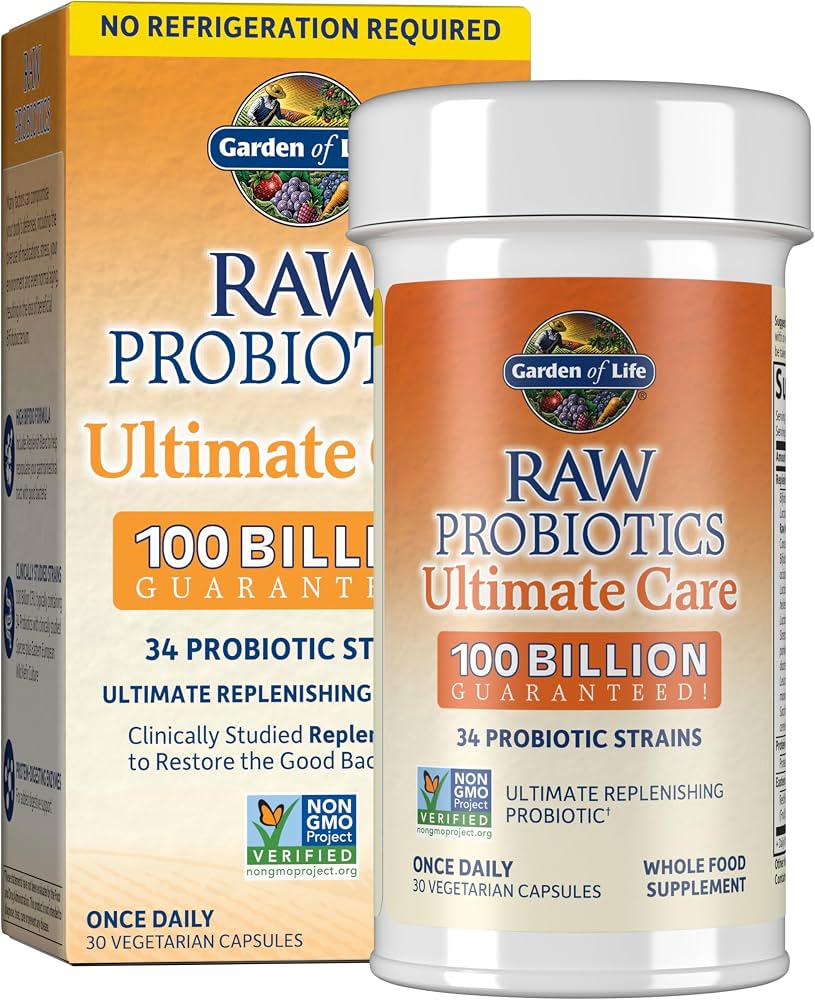 GARDEN OF LIFE RAW PROBIOTICS ULTIMATE 30 VEG CAPSULE
