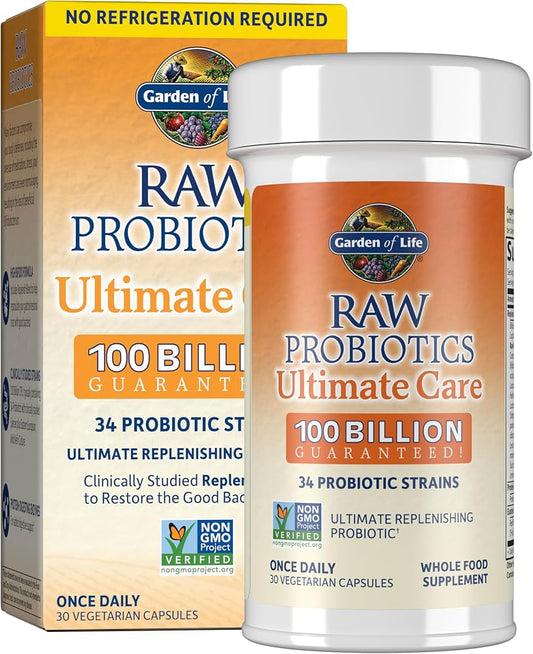 GARDEN OF LIFE RAW PROBIOTICS ULTIMATE 30 VEG CAPSULE