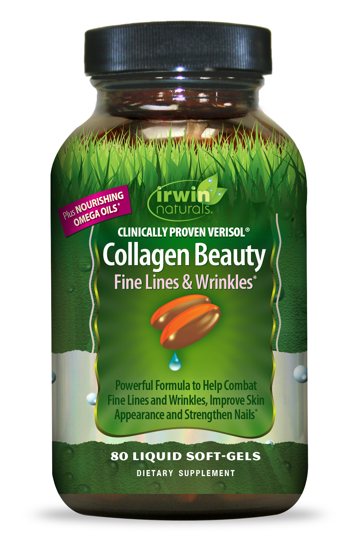 IRWIN NATURALS COLLAGEN BEAUTY 80 CAPS