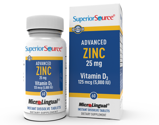 SUPERIOR SOURCE ADVANCED ZINC 60CT