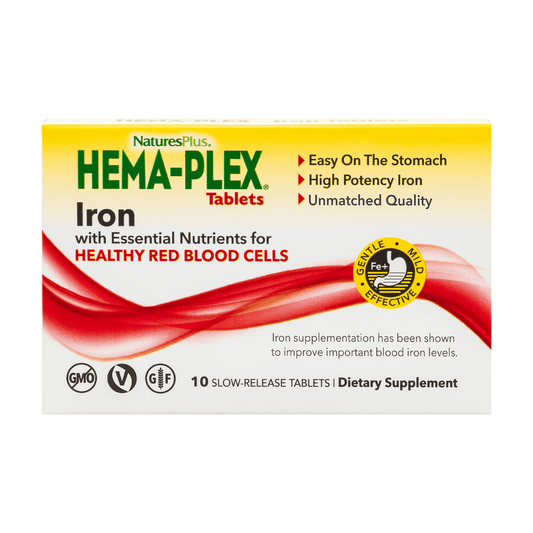 NaturesPlus HEMA-PLEX¨ Tablet 10ct Pack