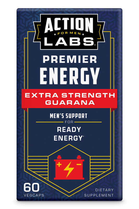 ACTION LABS ENERGY W/GUARANA 60 CAPSULES