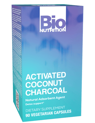 BIO NUTRITION ACTIVATED CHARCOAL 90 VEG CAPSULES