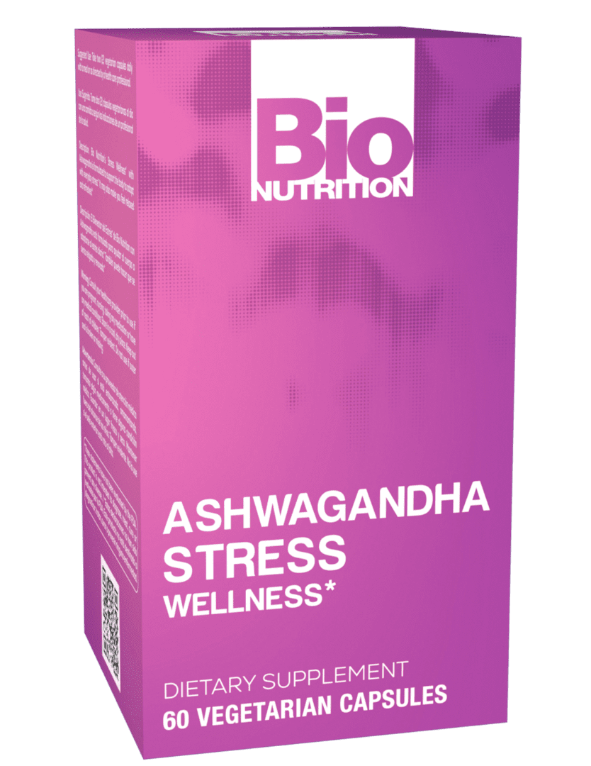 BIO NUTRITION STRESS WELL/ASHW 60 VEG CAPSULES