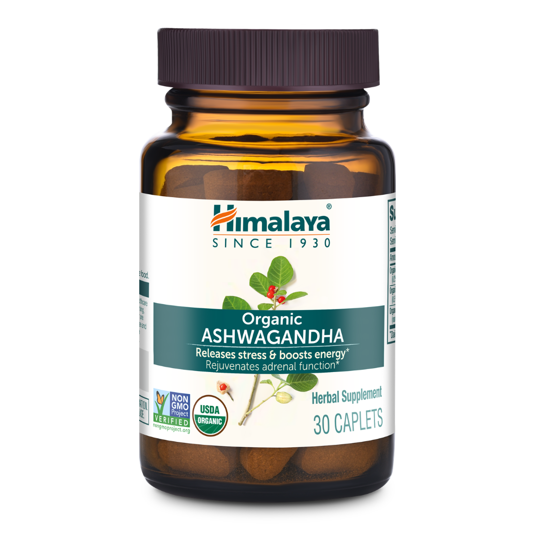 HIMALAYA ASHWAGANDHA ORGANIC 30CAPLETS