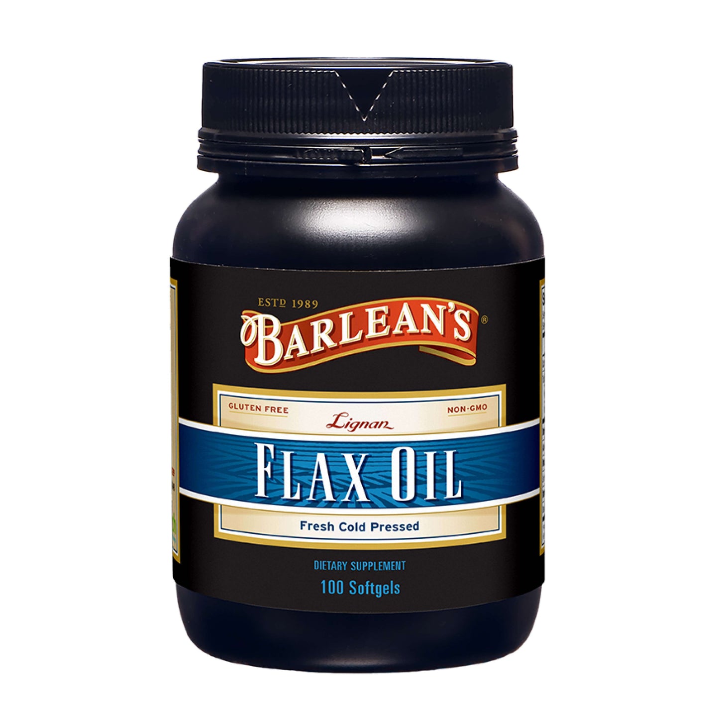 BARLEAN'S LIGNAN FLAX CAPSULES 100SG
