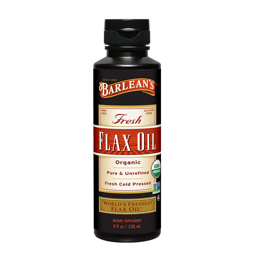 BARLEAN'S FLAX OIL 8OZ